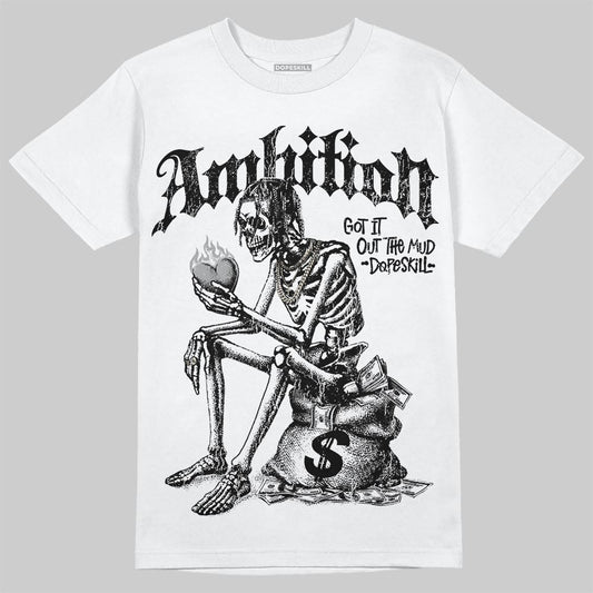 Jordan 6 "Cap and Gown" DopeSkill T-Shirt Ambition Graphic Streetwear - White 