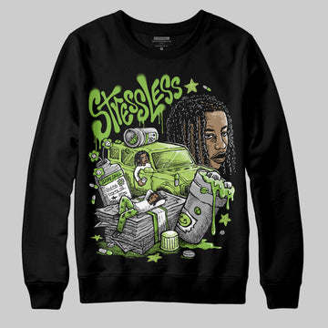 Air Max 95 Big Bubble Neon Yellow DopeSkill Sweatshirt Stressless Graphic Streetwear - Black