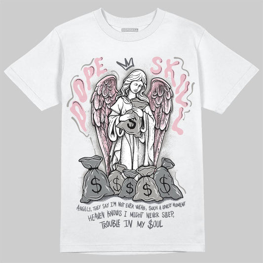 Air Max 95 OG “Pink Foam” DopeSkill T-Shirt Angels Graphic Streetwear - White
