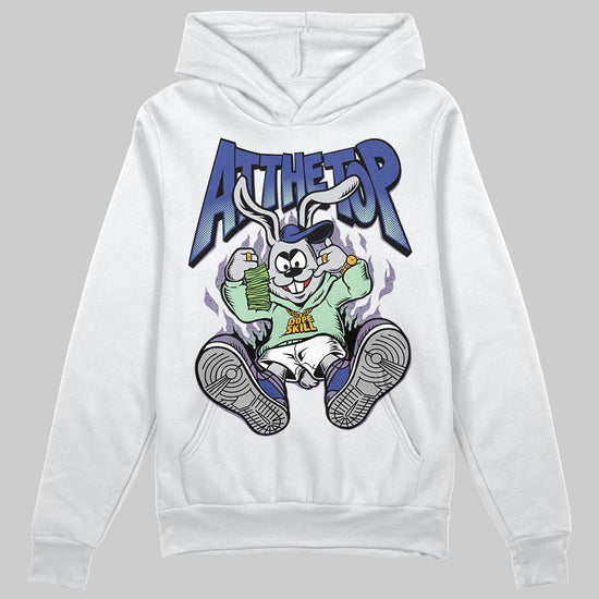 Jordan 1 Retro Low OG Zion Williamson Voodoo Alternate DopeSkill Hoodie Sweatshirt At The Top Graphic Streetwear - White