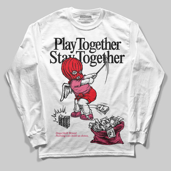 Diesel Pink S - Serendipity Pro-X1 Trainers DopeSkill Long Sleeve T-Shirt Play together, Stay together Graphic Streetwear - White