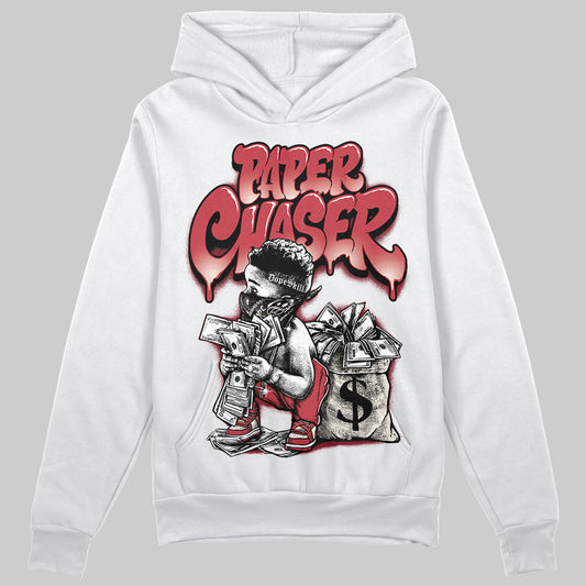 Jordan 4 “Sierra Red" DopeSkill Hoodie Sweatshirt Paper Chaser Boy Graphic Streetwear - White