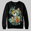 SB Dunk Low Rodeo Tourmaline DopeSkill Sweatshirt Smile Through The Pain Graphic Streetwear - Black