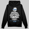 University Blue Sneakers DopeSkill Hoodie Scared Money Don't Make No Money Graphic Streetwear - Black
