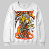 MSCHF Super Normal 2 Orange Milk DopeSkill Sweatshirt NeverFull Graphic Streetwear - White