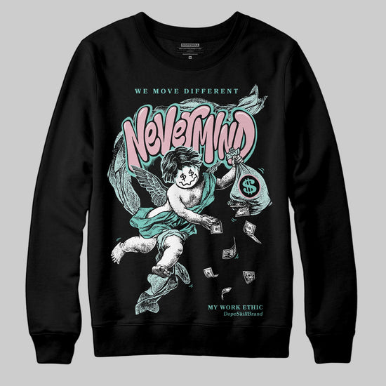 Jordan 11 Low "Igloo" DopeSkill Sweatshirt Nevermind Graphic Streetwear - Black