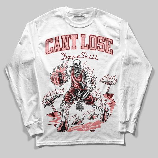 Jordan 3 Retro Valentine's Day Treat Yourself (2025) DopeSkill Long Sleeve T-Shirt Cant Lose Graphic Streetwear - White