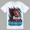 Jordan 1 High Retro OG “University Blue” DopeSkill T-Shirt Black King Graphic Streetwear - White