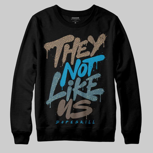 Jordan 3 GS “We Outside” DopeSkill Sweatshirt They Not Like Us Graphic Streetwear - Black