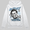 University Blue Sneakers DopeSkill Hoodie Outlast Graphic Streetwear - White