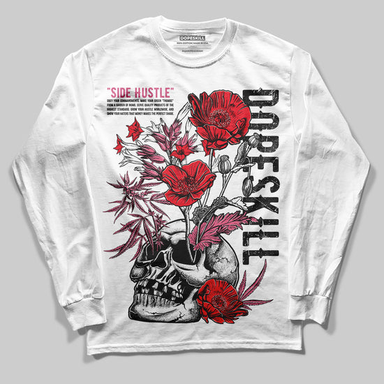 Diesel Pink S - Serendipity Pro-X1 Trainers DopeSkill Long Sleeve T-Shirt Side Hustle Graphic Streetwear - White