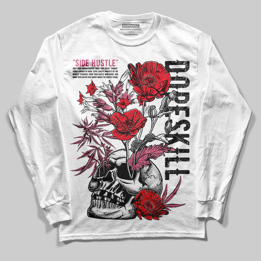 Diesel Pink S - Serendipity Pro-X1 Trainers DopeSkill Long Sleeve T-Shirt Side Hustle Graphic Streetwear - White