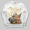 Jordan 12 "Phantom" DopeSkill Long Sleeve T-Shirt New No Days Off Graphic Streetwear - White