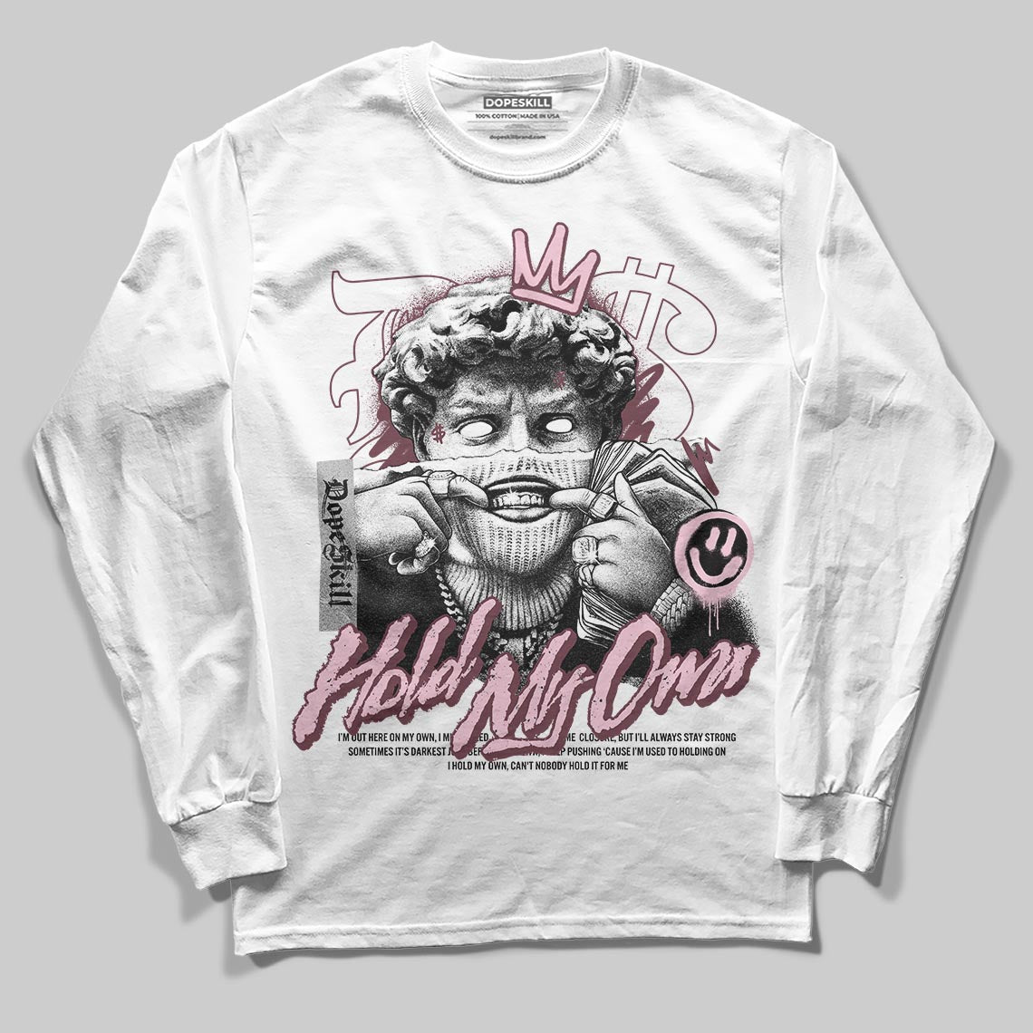 Asics Gel-Cumulus 16 "Port Royal" DopeSkill Long Sleeve T-Shirt In My Way Graphic Streetwear - White