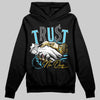 Jordan 11 Retro Gamma Blue (2025) DopeSkill Hoodie Sweatshirt Trust No One Graphic Streetwear - Black