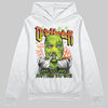 Neon Green Sneakers DopeSkill Hoodie Sweatshirt Drip Harder Graphic Streetwear - WHite
