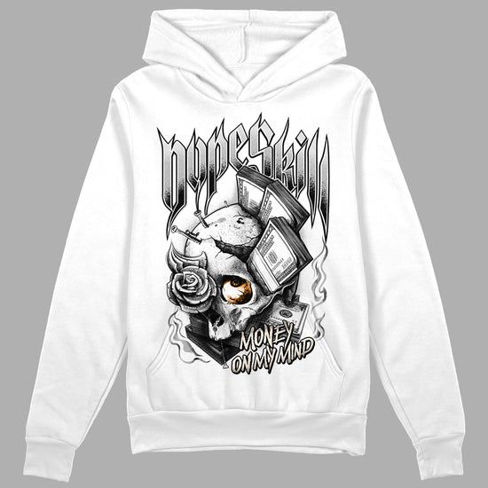 Dunk Low Cool Grey DopeSkill Hoodie Sweatshirt Money On My Mind Graphic Streetwear - White