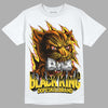 Jordan 4 Tour Yellow Thunder DopeSkill T-Shirt Black King Graphic Streetwear - WHite