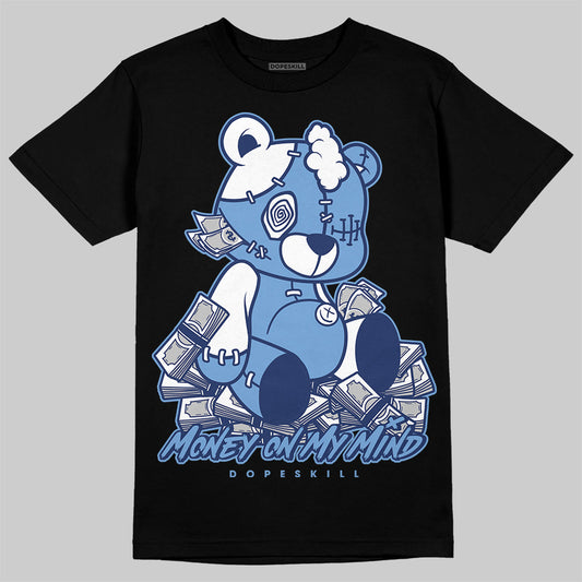 Jordan 1 High OG "Midnight Navy" DopeSkill T-Shirt MOMM Bear Graphic Streetwear - Black