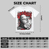 Black and White Collection DopeSkill Oversize Print T-Shirt Wealthy Graphic