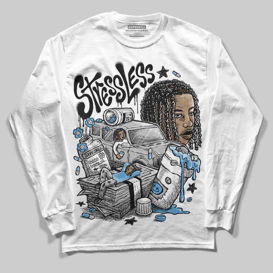 Jordan 10 OG “Steel” DopeSkill Long Sleeve T-Shirt Stressless Graphic Streetwear - White