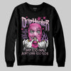 Pink Sneakers DopeSkill Sweatshirt Drip Harder Graphic Streetwear - Black