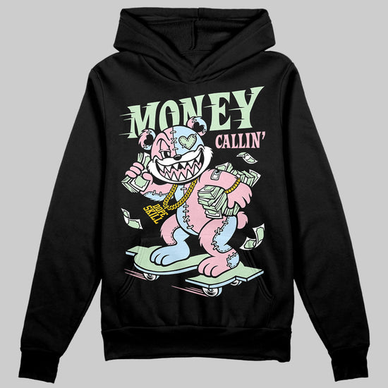 Jordan 4 Retro Valentine's Day (2026) (GS) DopeSkill Hoodie Sweatshirt Money Callin' Graphic Streetwear - Black
