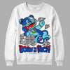 Dunk Low Argon DopeSkill Sweatshirt Born To Be Rich Graphic Streetwear - White 