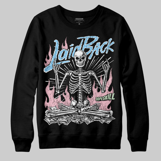 Jordan 4 Retro Valentine's Day (2026) (GS) DopeSkill Sweatshirt Laid Back Graphic Streetwear - Black