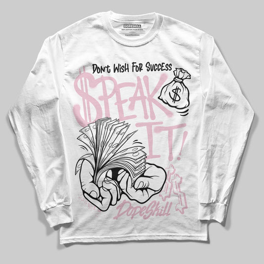 Jordan 5 OG “35th Anniversary” DopeSkill Long Sleeve T-Shirt Speak It Graphic Streetwear - White 