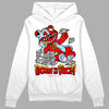 Jordan 11 Retro Cherry DopeSkill Hoodie Sweatshirt Born To Be Rich Graphic Streetwear - White