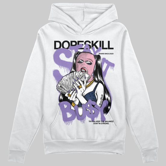 Jordan 11 "Mojave" DopeSkill Hoodie Sweatshirt Stay It Busy Graphic Streetwear - White