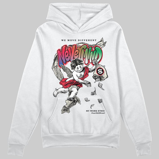 Jordan 11 Retro 285 Atlanta DopeSkill Hoodie Sweatshirt Nevermind Graphic Streetwear - White
