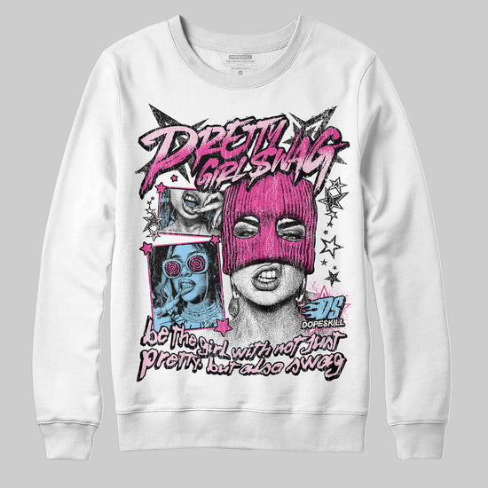 Jordan 6 “Doernbecher” DopeSkill Sweatshirt Pretty Girl Swag Graphic Streetwear - White 