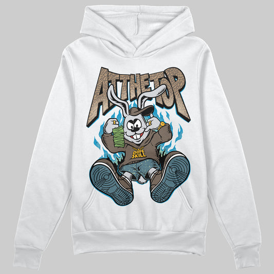 Jordan 3 GS “We Outside” DopeSkill Hoodie Sweatshirt At The Top Graphic Streetwear - White