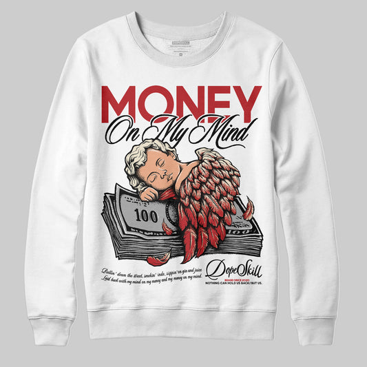 Jordan 1 Retro High OG Black Toe Reimagined DopeSkill Sweatshirt MOMM Graphic Streetwear - White 