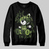 Foamposite Pro 'Pine Green' DopeSkill Sweatshirt Smile Through The Pain Graphic Streetwear - Black