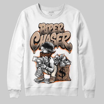 Jordan 4 Retro Cozy Girl DopeSkill Sweatshirt Paper Chaser Boy Graphic Streetwear - White