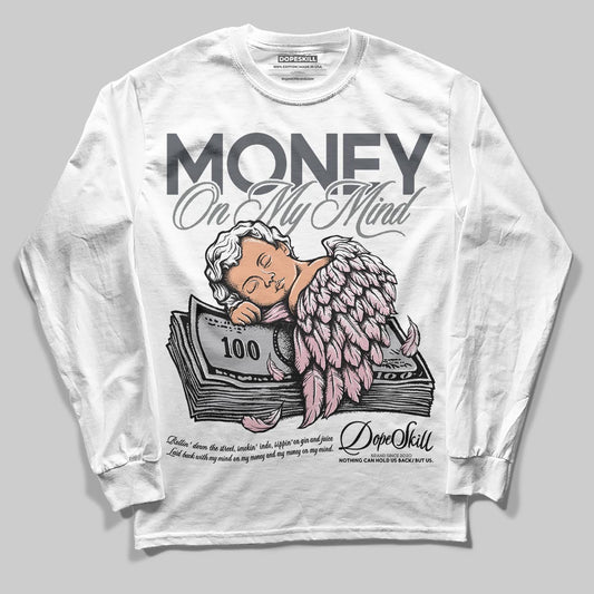 Air Max 95 OG “Pink Foam” DopeSkill Long Sleeve T-Shirt MOMM Graphic Streetwear - White