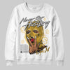 Jordan 5 'Tokyo' DopeSkill Sweatshirt Never Stop Hustling Graphic Streetwear - White 