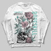 Jordan 11 Low "Igloo" DopeSkill Long Sleeve T-Shirt Side Hustle Graphic Streetwear - White
