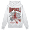 Jordan 13 “Dune Red” DopeSkill Hoodie Sweatshirt Thunder Dunk Graphic Streetwear - White