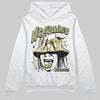 Olive Sneakers DopeSkill Hoodie No Rules Graphic Streetwear - White