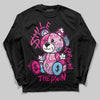 Jordan 6 “Doernbecher” DopeSkill Long Sleeve T-Shirt Smile Through The Pain Graphic Streetwear - Black