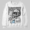 Jordan 5 Retro Wolf Grey (2026) DopeSkill Sweatshirt Mystery Ghostly Grasp Graphic Streetwear - White