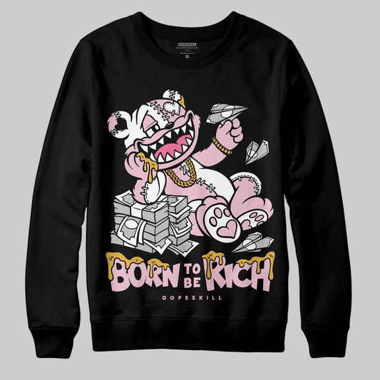 Jordan 5 OG “35th Anniversary” DopeSkill Sweatshirt Born To Be Rich Graphic Streetwear - black