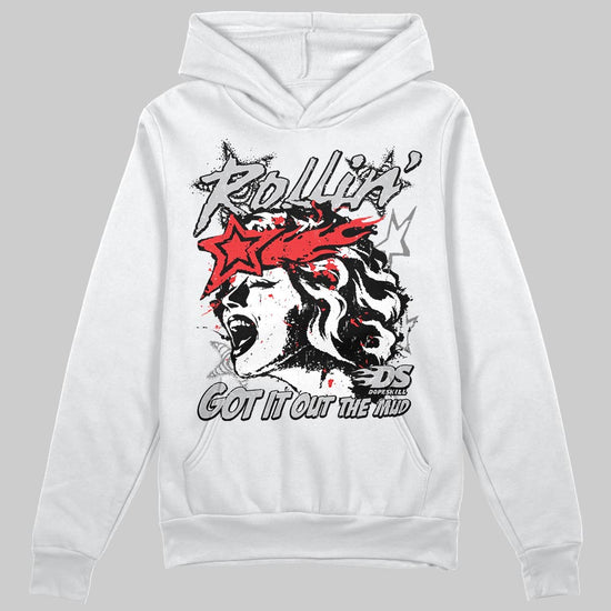 Grey Sneakers DopeSkill Hoodie Got It Out The Mud Graphic Streetwear - White