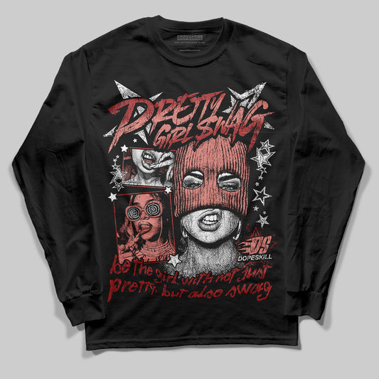 Jordan 13 “Dune Red” DopeSkill Long Sleeve T-Shirt Pretty Girl Swag Graphic Streetwear - Black