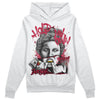 Jordan 1 Retro High '85 OG Metallic Burgundy DopeSkill Hoodie Sweatshirt Hold My Own Graphic Streetwear - WHite