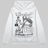 Jordan 5 Retro Wolf Grey (2026) DopeSkill Hoodie Sweatshirt Broken Bones Graphic Streetwear - White